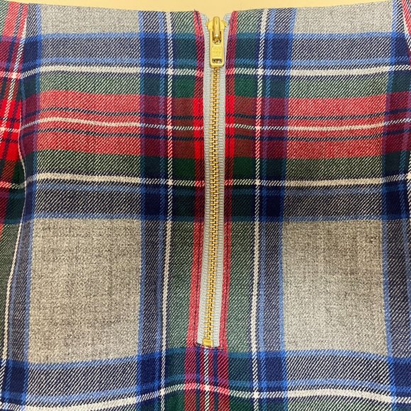 Vineyard Vines Jolly Plaid Tartan Mini Skirt Size 2 NWT Preppy Academia Holidays - Picture 6 of 7